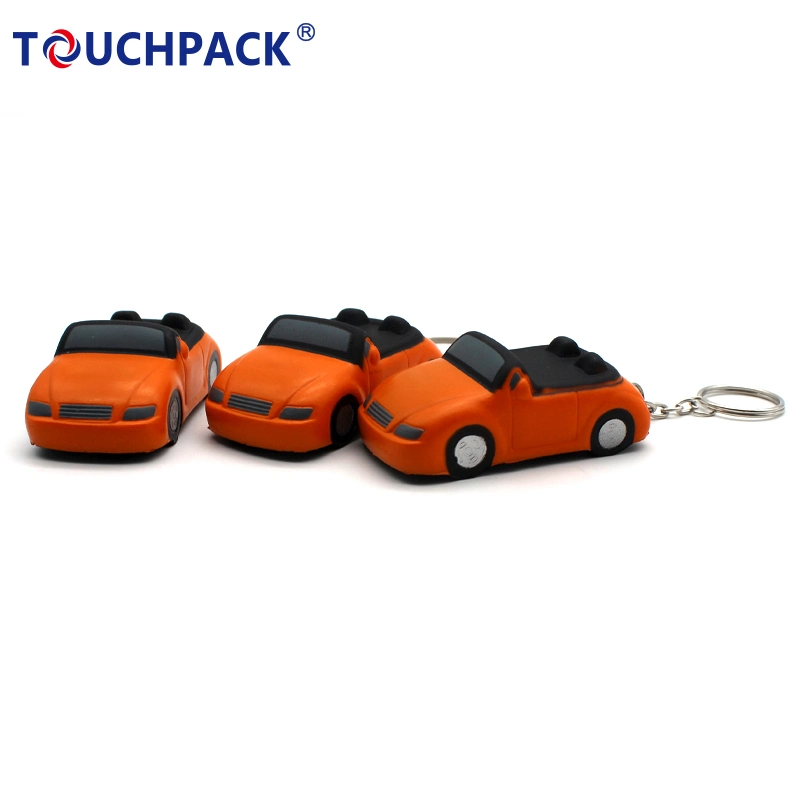 Popular Promotion Stress Car Stress Ball Squeeze Toys Key Chains
